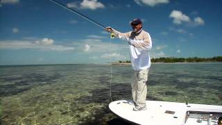 Fly Fishing for Game Fish in the Flats of the Florida Keys [upl. by Bryanty]