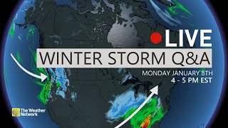 LIVE  HighImpact Storms Bring Dangerous Travel Conditions to Millions Across Canada [upl. by Reta503]