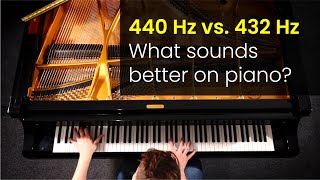 440 Hz vs 432 Hz Comparison on Live Grand Piano Kawai GX6  Do you hear a difference [upl. by Anrapa179]