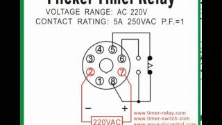 Flicker Timer Relay AFK 1  timerswitchcom [upl. by Thorn]