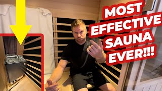 This 200 F Infrared Sauna Is Better Than ANY Finnish Traditional Steam Sauna [upl. by Akaenahs]