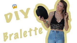 DIY BRALETTE  Crea tu propia ropa  Degrenette [upl. by Harry]