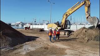 Obras de Agamed en Rambla Juan Mateo [upl. by Sitruk]