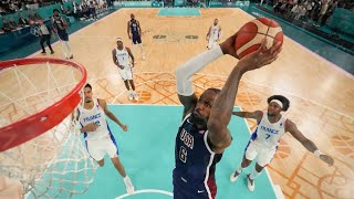 USA defeats France to win Olympic basketball gold [upl. by Ahseinaj51]