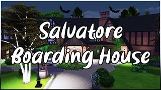 SALVATORE BOARDING HOUSE  NO CC  THE SIMS 4 [upl. by Alocin]