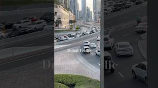 Traffic in Dubai Downtown 🫠 shorts [upl. by Anirbys962]