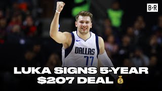 Luka Doncic Signs Supermax Extension To Stay With Dallas Mavericks  Career Highlights [upl. by Einnok]