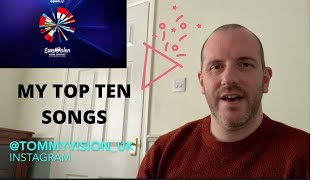 Eurovision 2020 My Top 10 Songs [upl. by Soll553]