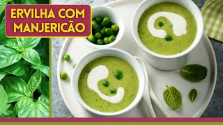 Sopa Creme de Ervilha  Cremosa e perfeita pro frio [upl. by Riek]