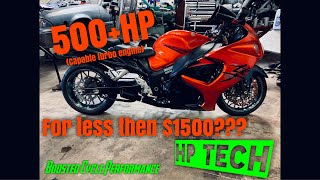 500HP Turbo Hayabusa for 1500 Pt1 HP TECH [upl. by Enimrac]