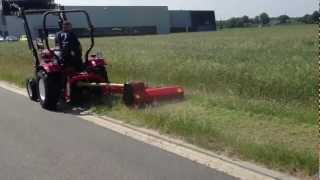 Knegt verstek klepelmaaier Knegt flail mower [upl. by Amliv]