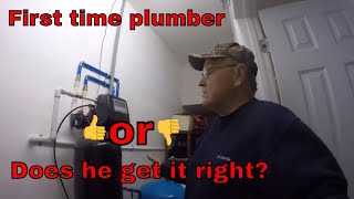 PEX Plumbing  First time user [upl. by Latterll]