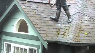 Air Cleaning a Roof [upl. by Bezanson]