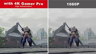 4K Gamer Pro PhotoFast Monster Hunter Rise Sidebyside Comparison  1080p vs 4K [upl. by Oram755]