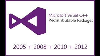 Microsoft Visual C Redistributables work and All Versions Download Bangla [upl. by Julita108]