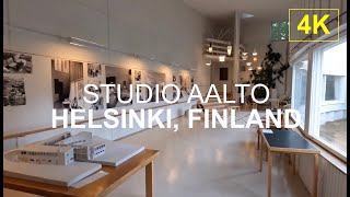 HELSINKI  Studio Aalto by Alvar Aalto l 4K Architecture Tour [upl. by Brennen]