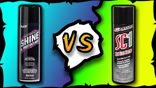 SLICK SHINE AND PROTECTANT VS MAXIMA SC1 HIGH GLOSS COATING  TEST AND REVIEW  BEST FINISH SPRAY [upl. by Lyndsay]