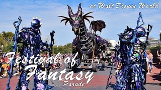 Disneys Festival of Fantasy Parade  Full Parade  March 11 2014 [upl. by Bailie561]