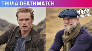 Sam Heughan vs Graham McTavish Trivia Deathmatch [upl. by Carce]