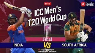 🔴Live watch India Vs South AfricaT20 world cup Final 2024 ll RSA vs IND cricket 24 livestream [upl. by Yruoc]