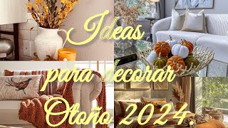 TENDENCIAS para decorar otoño 2024🍂 [upl. by Renraw]