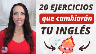 🚀 20 EJERCICIOS INCREÍBLES que llevarán TU INGLÉS A NIVEL AVANZADO 📖 Aprende Inglés Con Diálogos [upl. by Berg]