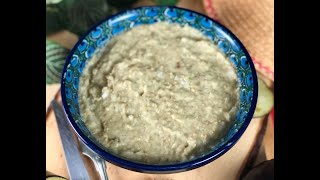 Easy Romanian roasted eggplant dip salata de vinete [upl. by Eladnwahs599]