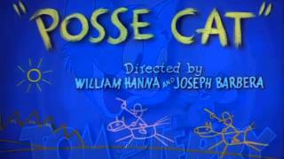 Posse Cat 1953  original titles recreation [upl. by Einnoj]