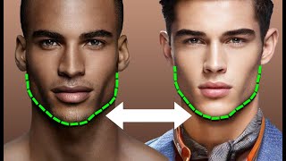 Get a Defined Jawline Fast  No Mewing Needed Try These Tips [upl. by Llerrac]