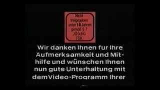 FSK 18  Liebe Videofreunde Alter FSK Vorspann [upl. by Elocin940]