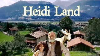 Heididorf or Heidiland the original Heidis village maienfeld switzerland [upl. by Liatrice38]