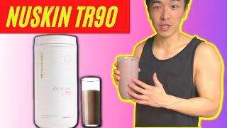 TR90 best way to make protein shake tr90 trim shake nu skin ageloc [upl. by Elime]