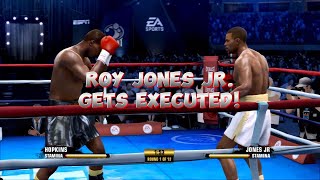 Fight Night Champion PS3 GOAT Difficulty Hopkins vs Jones Jr [upl. by Geoffrey]