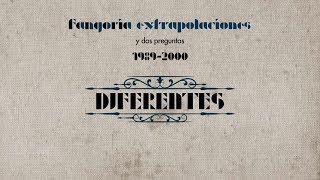 Fangoria  Diferentes Lyric Video [upl. by Hoo]