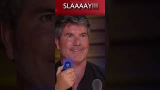 Simon Cowell Is A Massive Fan Of GINGZILLA shorts xfactor simoncowell [upl. by Heddi39]