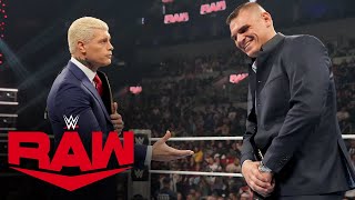 Cody Rhodes and Gunther come facetoface Raw highlights Oct 14 2024 [upl. by Amees]