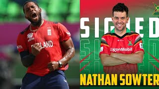 Jordan joins TKR for remainder of 2024 CPL Sowter joins Gaw as temporary replacement for Tahir [upl. by Rains]