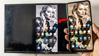 HOW TO CONNECT MOBILE PHONE TO TV  SHARE MOBILE PHONE SCREEN ON TV 2023 [upl. by Nnaj836]