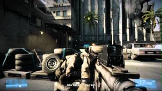 Battlefield 3 Gameplay Athlon 64x2 4200 Ati Radeon 4670 Shappire 512 mb gddr [upl. by Ingamar]