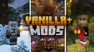 TOP 30 MODS que Mejoran el Minecraft Vanilla 1201  1204  Forge amp Fabric [upl. by Atteoj566]