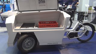 Urban Arrow Tender 800 Cargo EBike 2023 Exterior and Interior [upl. by Alveta]