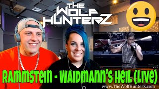 Rammstein  Waidmanns Heil live in Madison Square Garden  THE WOLF HUNTERZ Reactions [upl. by Enamart502]