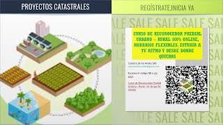 Los Proyectos Catastrales del país te necesitan  fórmate  es tu oportunidad [upl. by Ettesus664]