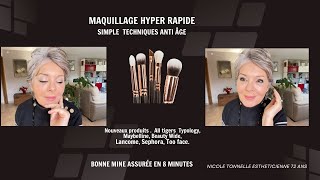 Maquillage pour les plus de 60ans astuces pour dissimuler rides et paupières tombantes [upl. by Neelehtak]