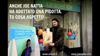 Anche JOE NATTA ha adottato la PIGOTTA dellUNICEF tu cosa aspetti [upl. by Eyllom]