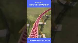 Would You Ride This Coaster Intimidator 305 at Kings Dominion POV shorts frontseatmedia pov [upl. by Essirahs73]