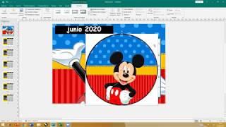 DISEÑANDO CALENDARIO EN PUBLISHER 5TO PRIMARIA [upl. by Gemma705]