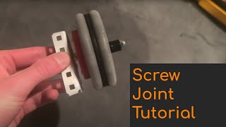 Vex Screw Joint Tutorial [upl. by Halyak]