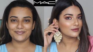 Step By Step Newly Wed Makeup  One Brand Makeup Tutorial With MAC Cosmetics [upl. by Yovonnda]