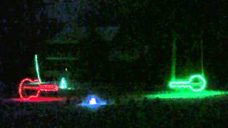 Duelling Jingle BellsBanjos Light Show 2010 [upl. by Ailemak801]